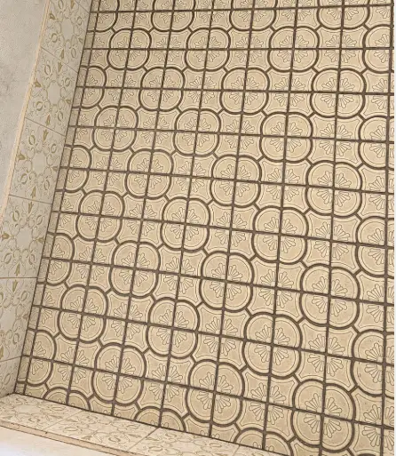 Clean bathroom floor tiles after bond cleaning, Perth