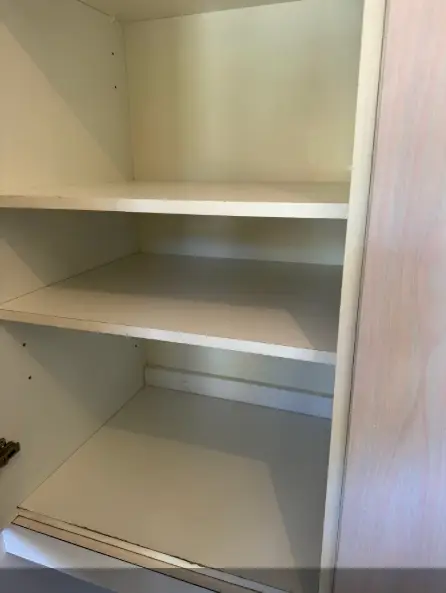 Clean cupboards after bond cleaning, Perth